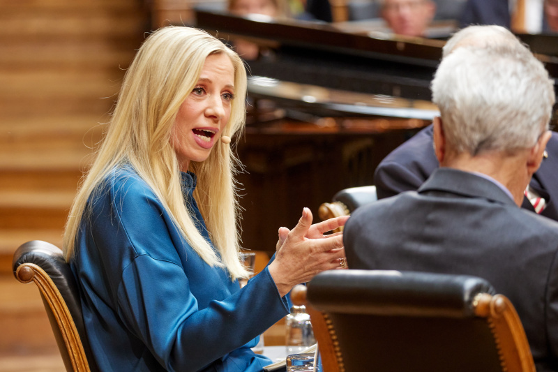 Moderation. Susanne Höggerl ORF