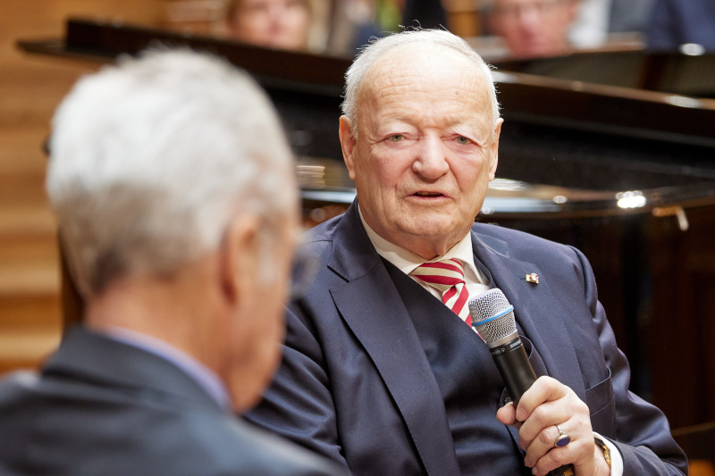 Im Gespräch. Präsident des Nationalrates a.D. Andreas Khol