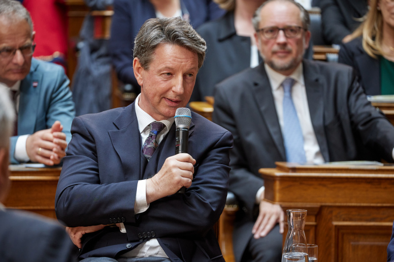 Moderiertes Gespräch. Nationalratsabgeordneter Norbert Nemeth (FPÖ)