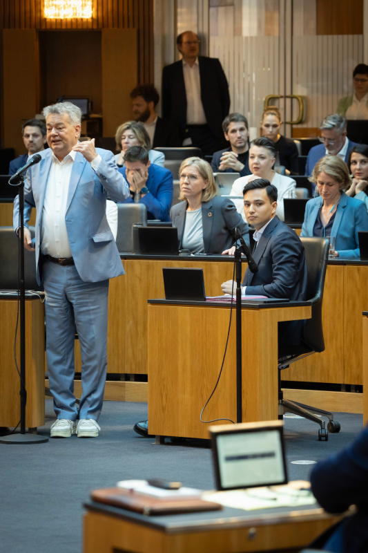 Diskussion zur Geschäftsordnung. Am Wort Klubobmann Werner Kogler (GRÜNE)