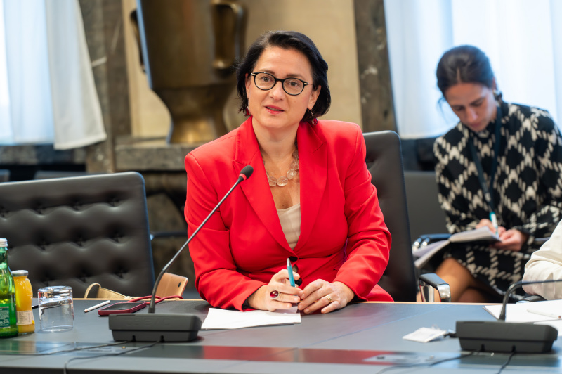 Fragestellung. Nationalratsabgeordnete Gudrun Kugler (ÖVP)