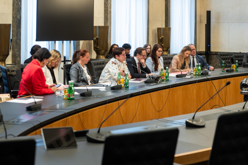 Blick Richtung Ausschussmitglieder