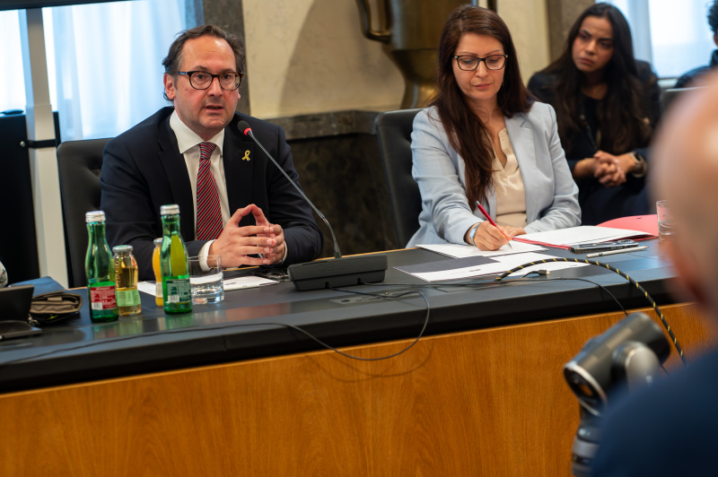 Fragestellung. Nationalratsabgeordneter Andreas Minnich (ÖVP)