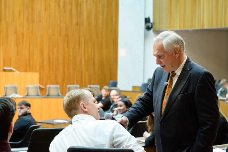 Begrüßung. Nationalratspräsident Walter Rosenkranz (FPÖ)