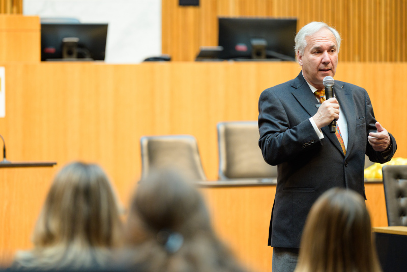 Begrüßung. Nationalratspräsident Walter Rosenkranz (FPÖ)