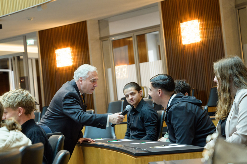 Begrüßung. Nationalratspräsident Walter Rosenkranz (FPÖ)