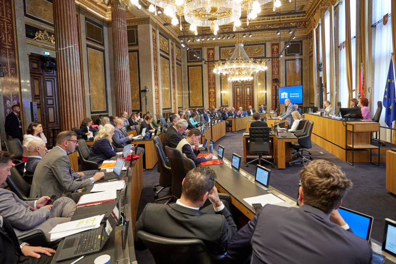 Am Redner:innenpult: Bundesrat Peter Samt (FPÖ)