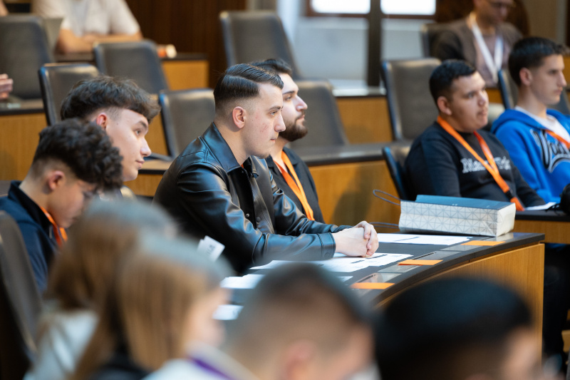 Nationalratssitzung mit Veranstaltungsteilnehmer:innen