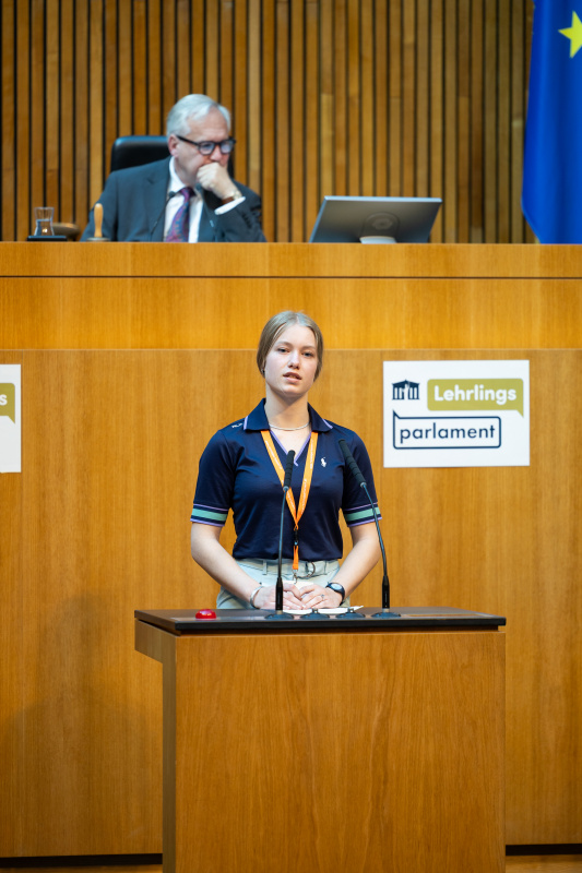 Nationalratssitzung mit Veranstaltungsteilnehmer:innen