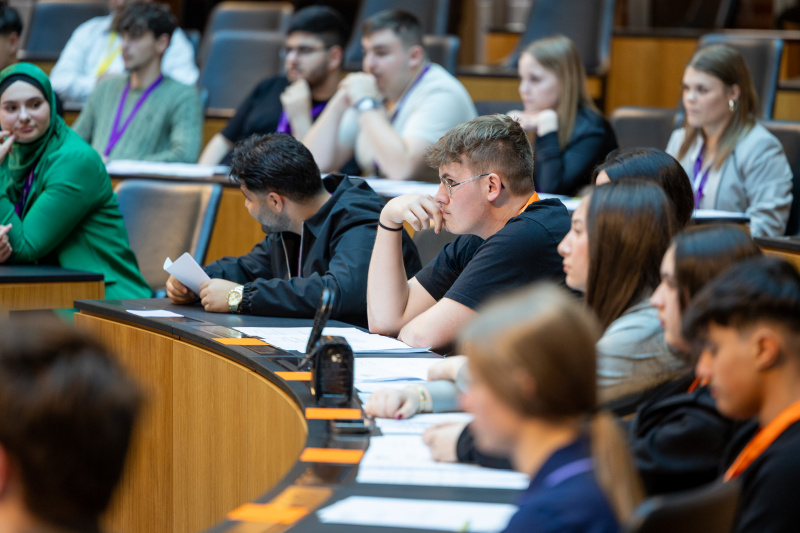 Nationalratssitzung mit Veranstaltungsteilnehmer:innen