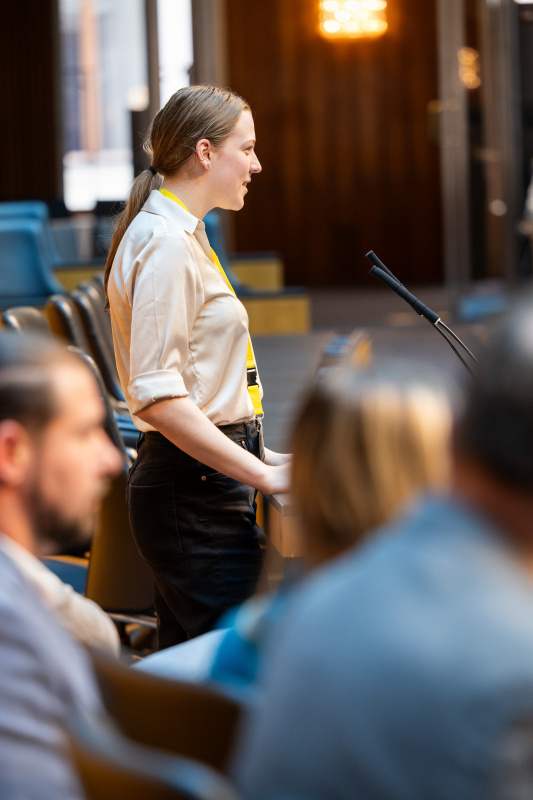Nationalratssitzung mit Veranstaltungsteilnehmer:innen
