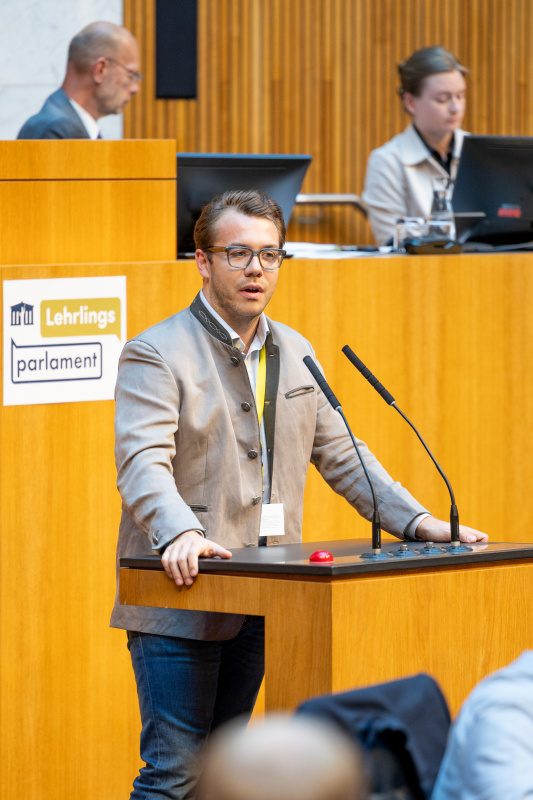 Nationalratsabgeordneter Maximilian Weinzierl (FPÖ)