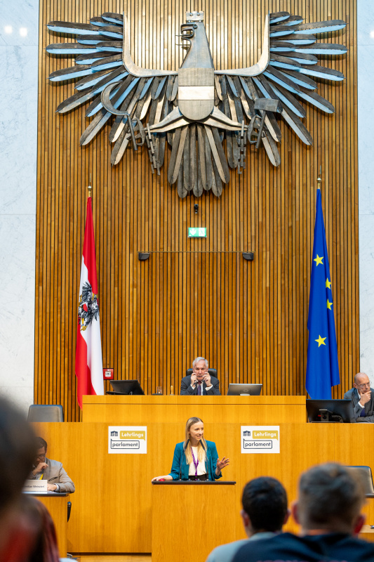 Nationalratsabgeordnete Ines Holzegger (NEOS)