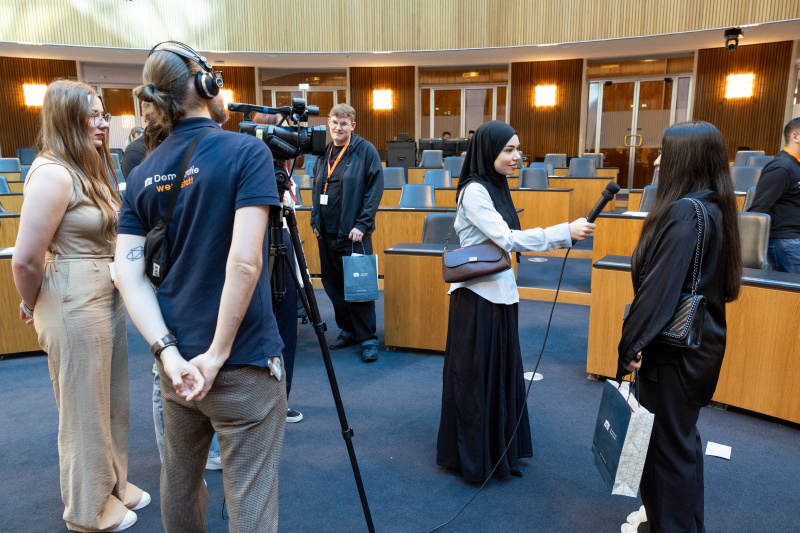 Interview der Veranstaltungsteilnehmer:innen