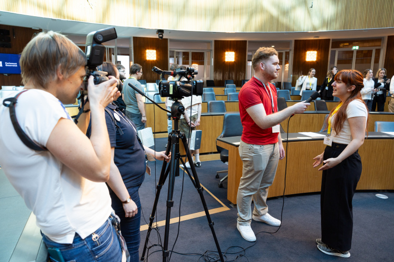 Interview der Veranstaltungsteilnehmer:innen