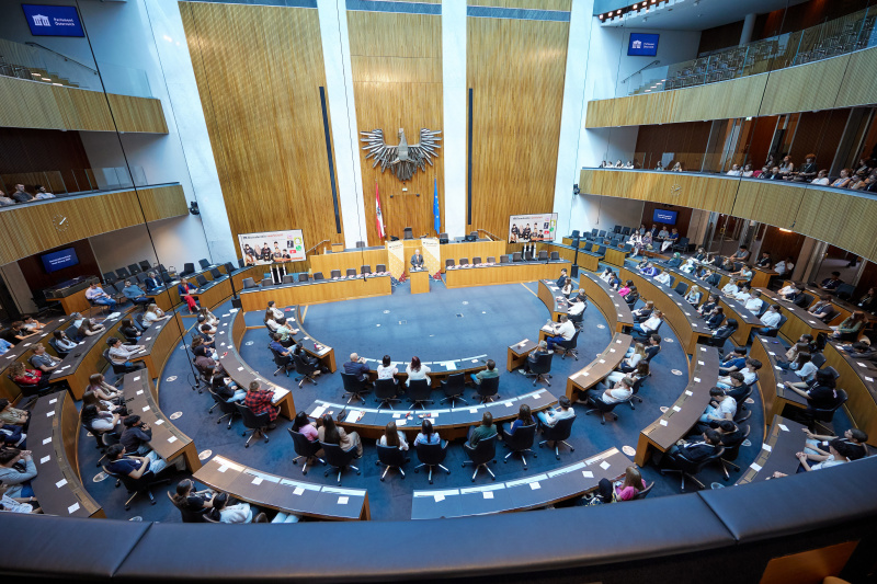 Eröffnungsworte. Nationalratspräsident Walter Rosenkranz (FPÖ)