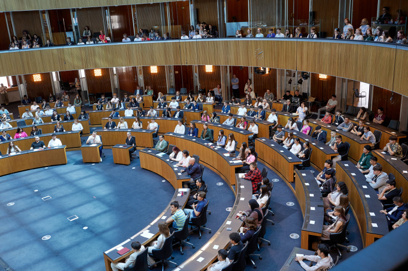 Blick ins Plenum