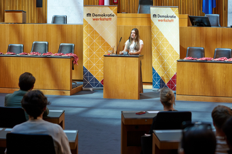 Eröffnungsworte. Nationalratspräsident Walter Rosenkranz (FPÖ)