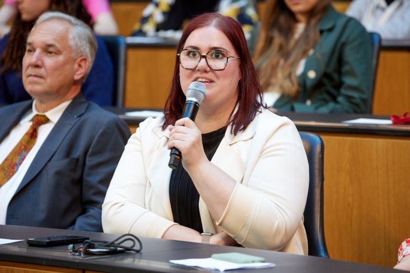 Statements der Mandatar:innen. Nationalratsabgeordnete Carina Reiter (ÖVP)