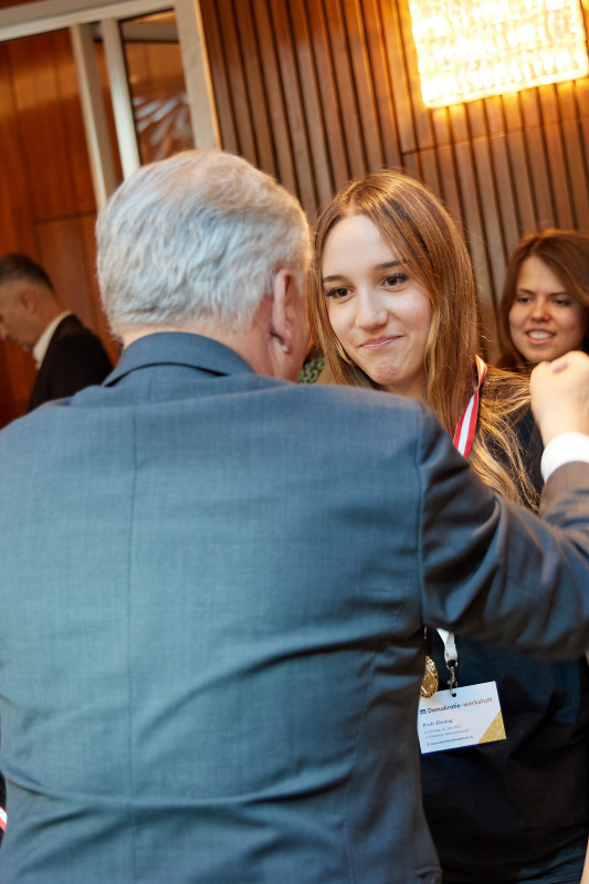 Medaillenüberreichung. Nationalratspräsident Walter Rosenkranz (FPÖ)