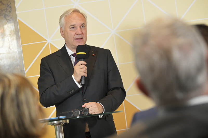 Ehrung der Schulen. Nationalratspräsident Walter Rosenkranz (FPÖ)