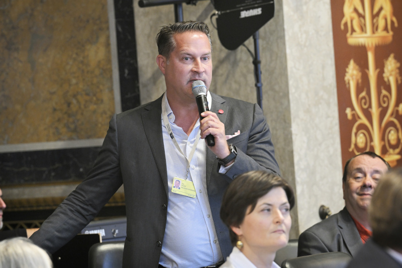 Podiumsdiskussion. Frage aus dem Publikum