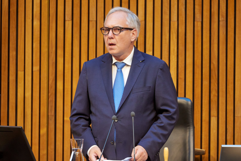 Nationalratspräsident Walter Rosenkranz (FPÖ) am Präsidium