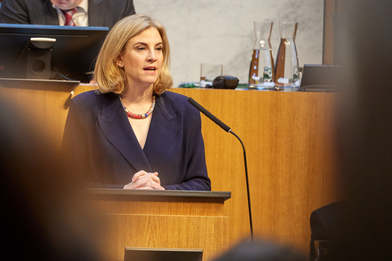 Regierungserklärung. Außenministerin Beate Meinl-Reisinger (NEOS)