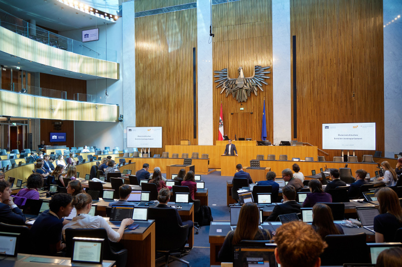 Eingangsstatements der Bereichssprecher:innen. Nationalratsabgeordneter Heinrich Himmer (SPÖ)