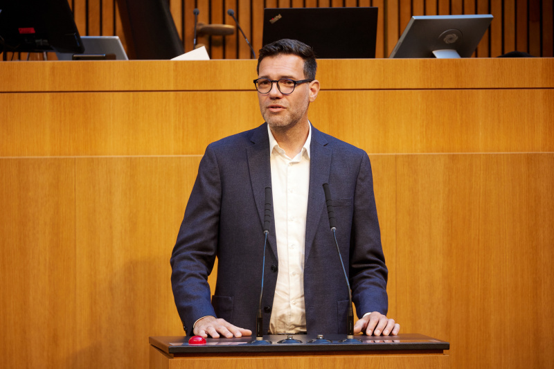 Eingangsstatements der Bereichssprecher:innen. Nationalratsabgeordneter Heinrich Himmer (SPÖ)