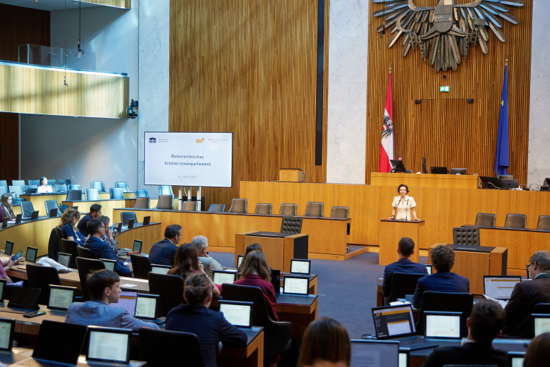 Eingangsstatements der Bereichssprecher:innen. Nationalratsabgeordnete Martina von Künsberg Sarre (NEOS)