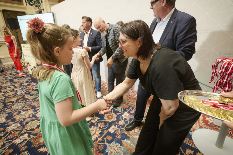 Ehrung der Schüler:innen
