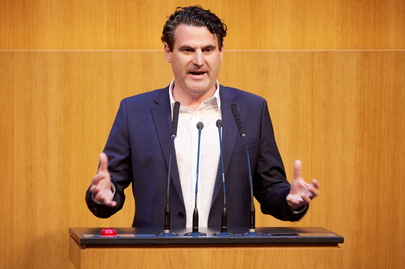 Am Redner:innenpult: Nationalratsabgeordneter Christoph Zarits (ÖVP)