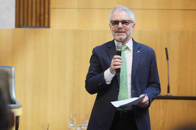 Impulsvortrag. Leiter Abt. Parlamentswissenschaftliche Grundsatzarbeit Christoph Konrath.