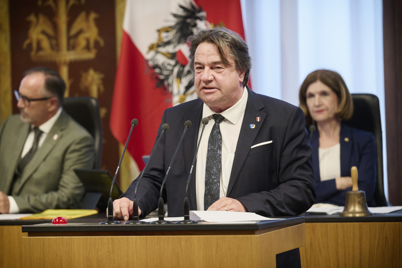 Am Redner:innenpult: Bundesrat Klemens Kofler (FPÖ)