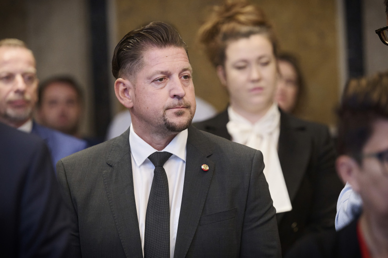 Angelobung. Bundesrat Sandro Beer (SPÖ)