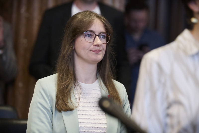 Angelobung. Bundesrätin Julia Deutsch (NEOS)