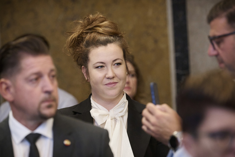 Angelobung. Bundesrätin Verena Schweiger (SPÖ)