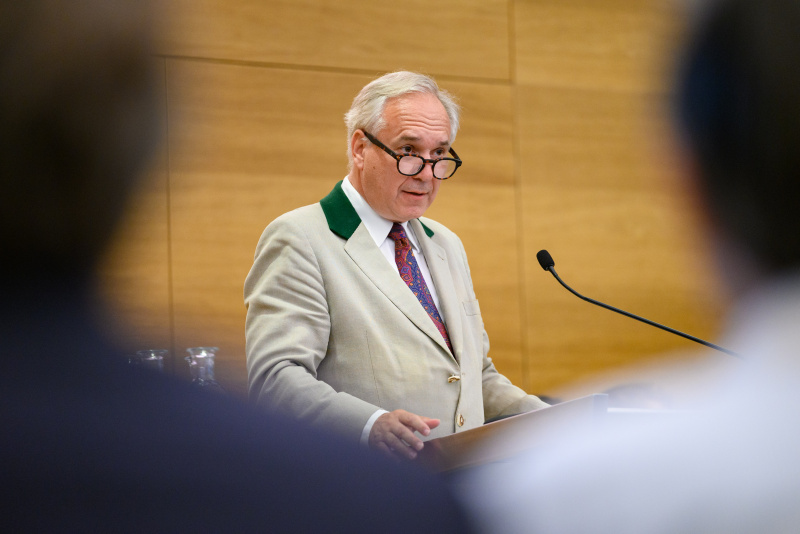 Eröffnungsworte. Nationalratspräsident Walter Rosenkranz (FPÖ)