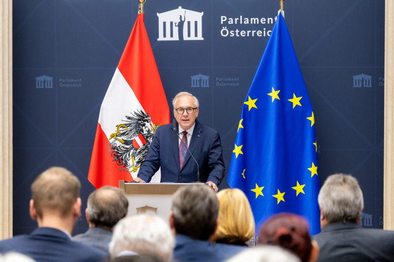 Begrüßung und Eröffnungsworte von Nationalratspräsident Walter Rosenkranz (FPÖ)