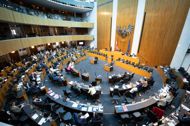 Blick in Plenum