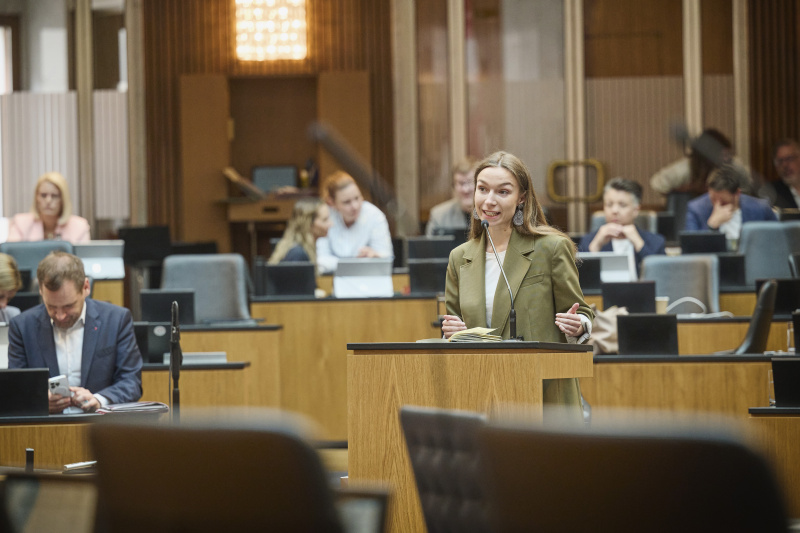 Fragestunde. Nationalratsabgeordnete Sophie Wotschke (NEOS)