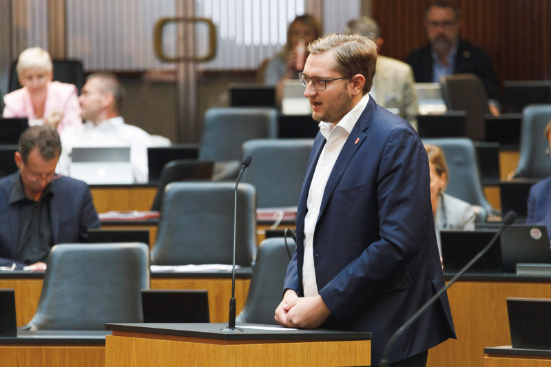 Fragestellung Nationalratsabgeordneter Sebastian Schwaighofer (FPÖ)