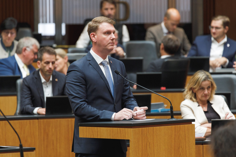 Fragestellung Nationalratsabgeordneter Harald Thau (FPÖ)