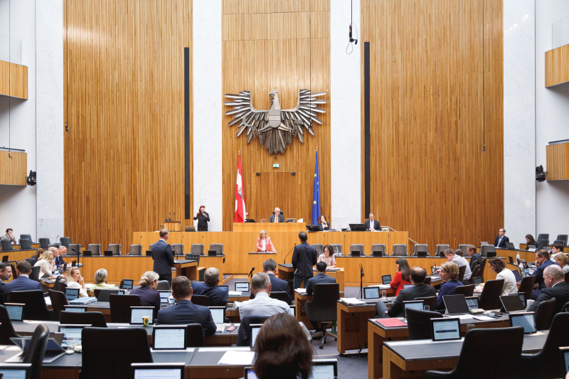 Blick ins Plenum