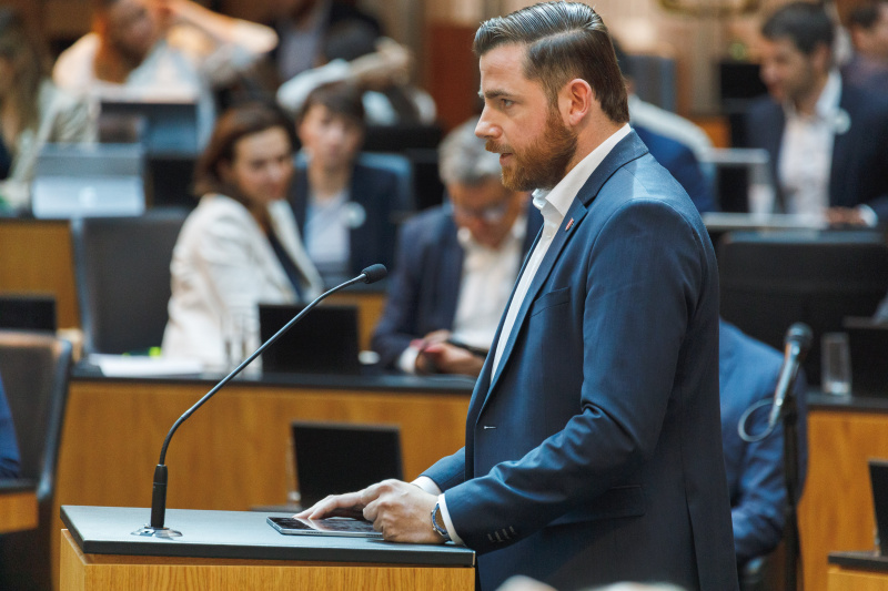 Fragestellung Nationalratsabgeordneter Christofer Ranzmaier (FPÖ)