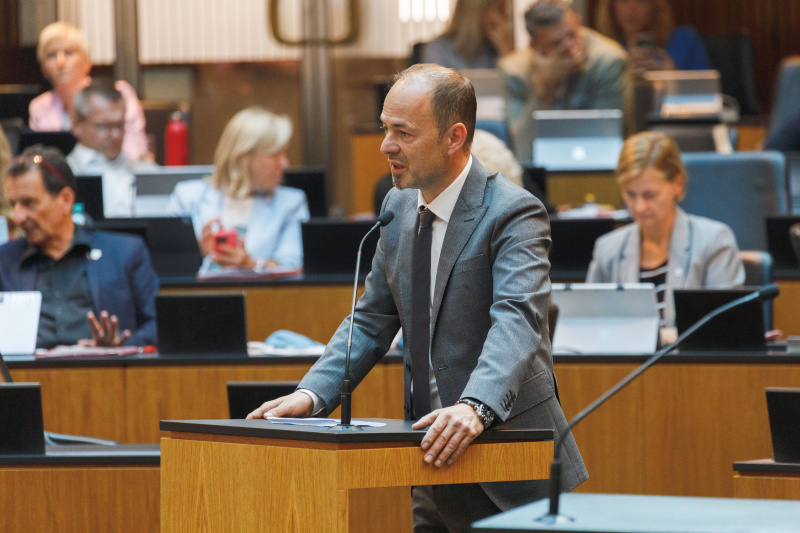 Fragestellung Nationalratsabgeordneter Josef Hechenberger (ÖVP)