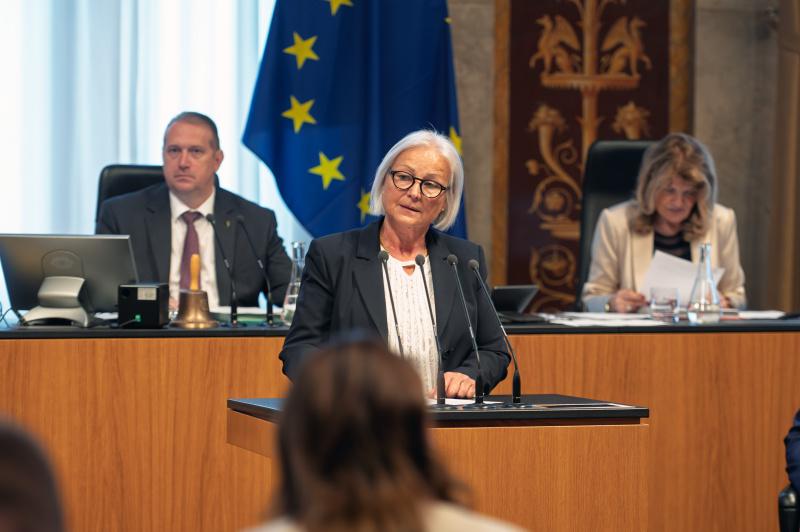 Bundesrätin Irene Partl (FPÖ) am Redner:innenpult