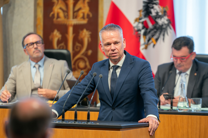Bundesrat Harald Himmer (ÖVP) am Redner:innenpult