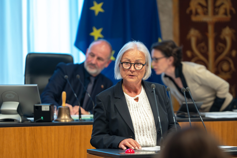 Bundesrätin Irene Partl (FPÖ) am Redner:innenpult